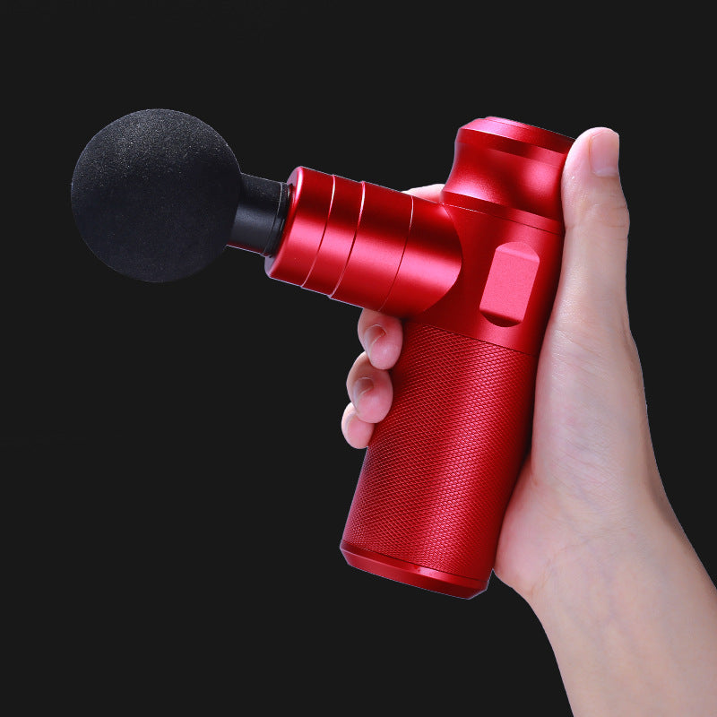 USB Rechargeable Electric Massage Gun for Deep Tissue Muscle Relief & Recovery