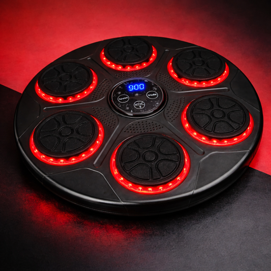 Music Boxing Machine with RGB Lights – Smart Interactive Home Fitness System