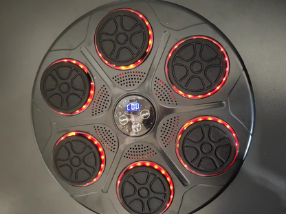 Music Boxing Machine with RGB Lights – Smart Interactive Home Fitness System